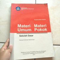Image of Materi-Materi Umum Pokok Sekolah Dasar